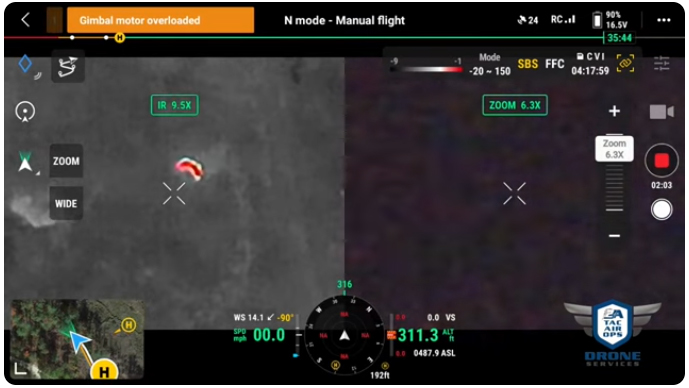 2A Tac Air Ops - Thermal Image